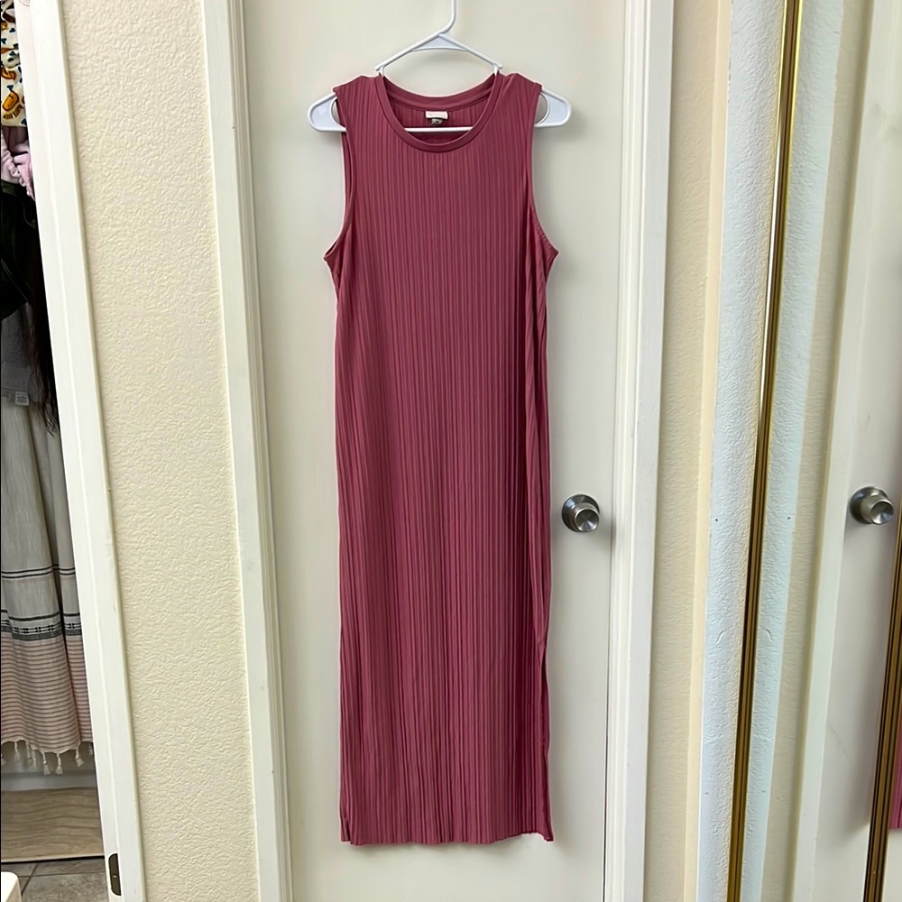 a new day Sleeveless Pink Maxi Dress - Mauve